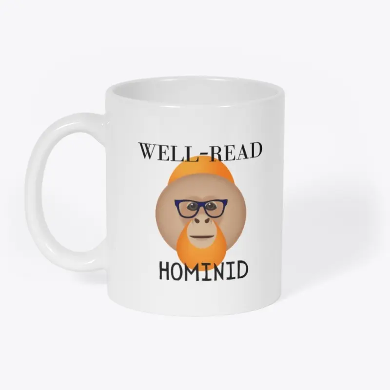 Well-Read Hominid Mug